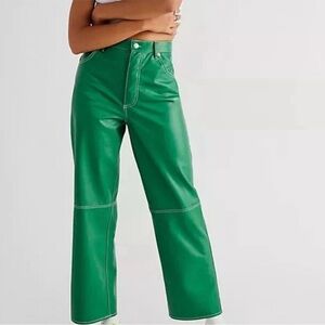 We The Free vegan  Vibrant Green Pants